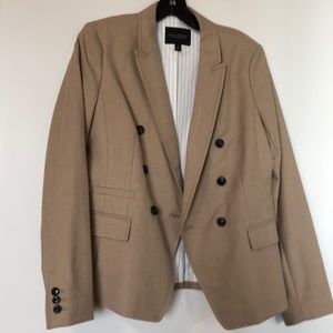 Women’s banana republic tan blazer sz 6